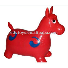 Big Jumping Horse Juguetes inflables PVC animal